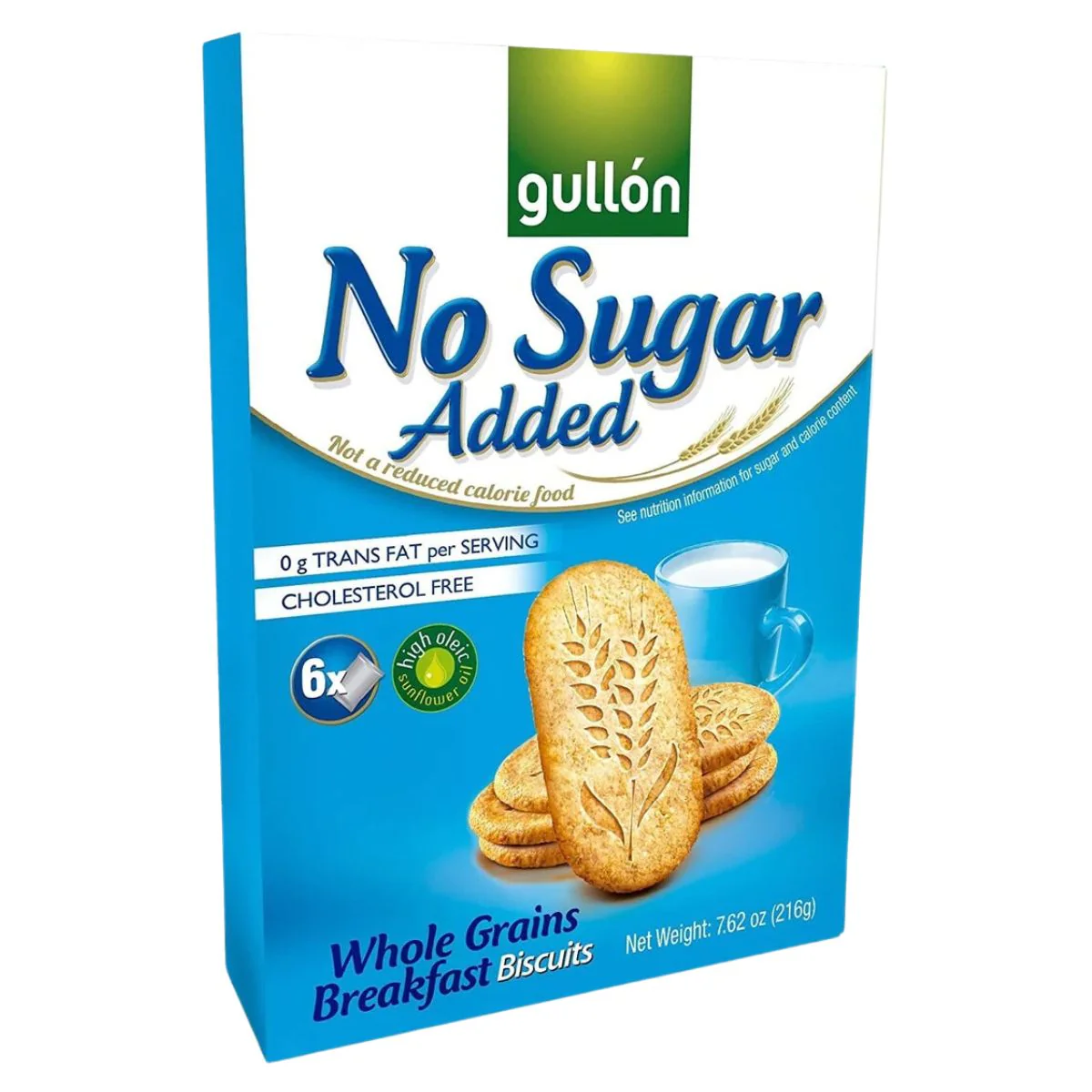 Gullon - No Sugar Added Fiber Morning Biscuits - 216g