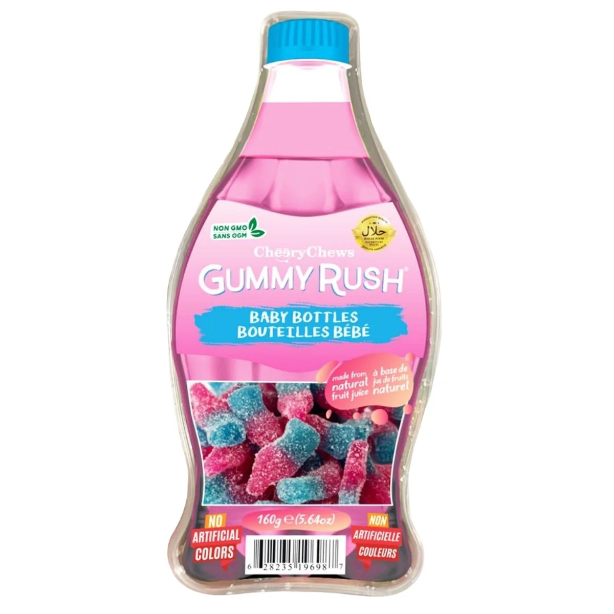 Gummy Rush - Baby Bottles (Halal) - 150g Bottle Tub