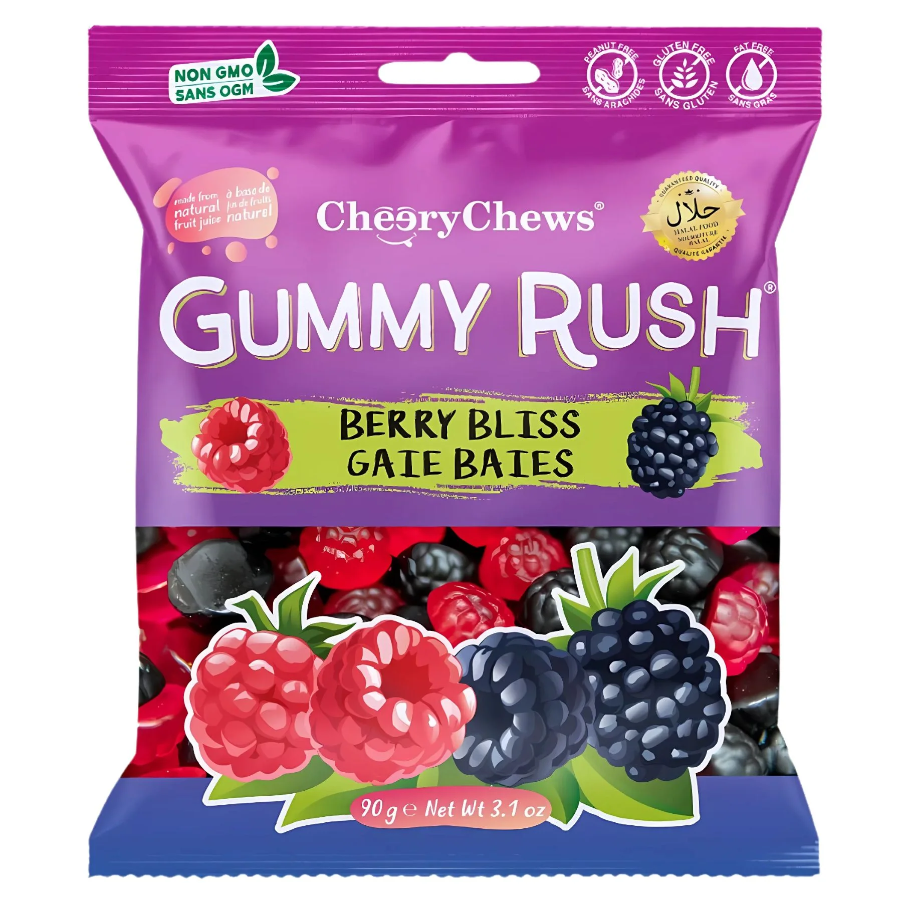 Gummy Rush - Berry Bliss (Halal) - 90g