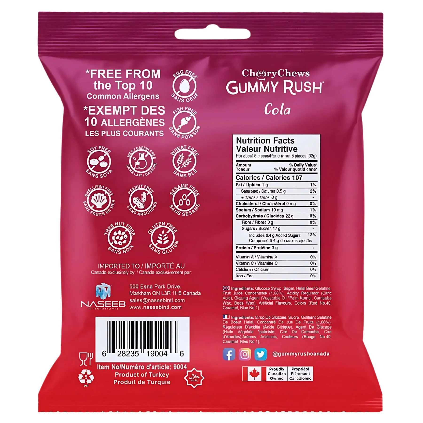 Gummy Rush - Cola Bottles (Halal) - 90g - Image 2