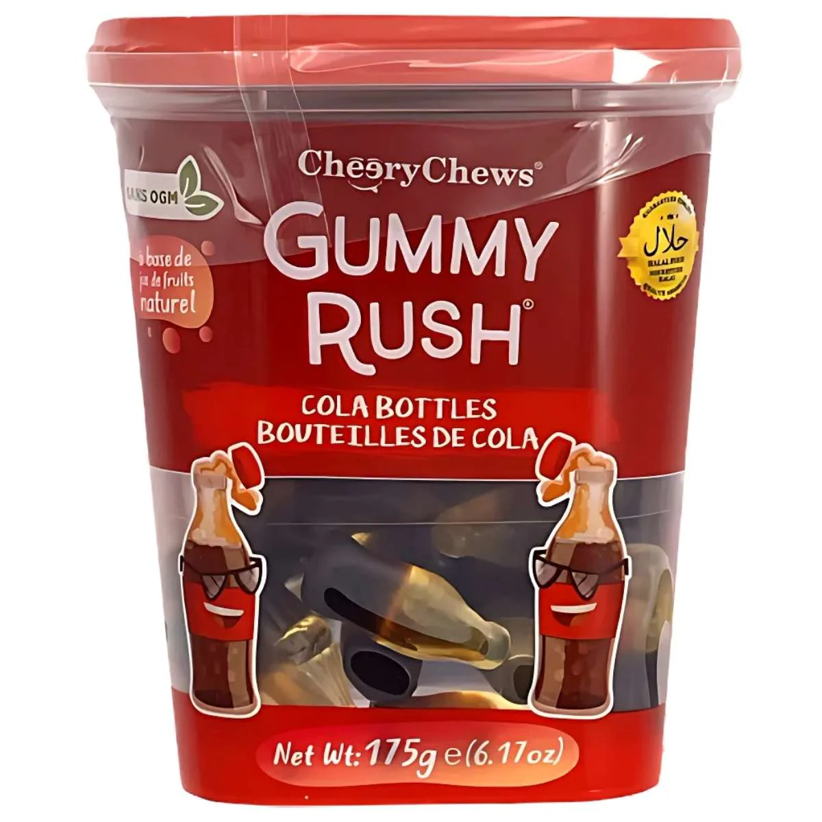Gummy Rush - Cola Bottles Tub (Halal) - 150g