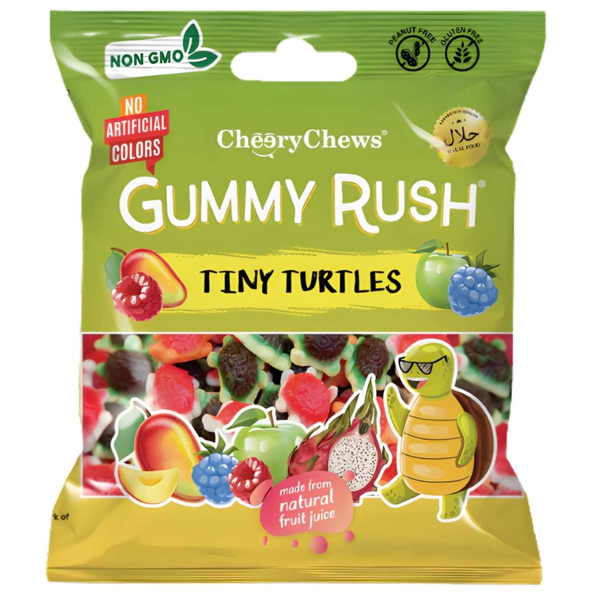Gummy Rush - Tiny Turtles (Halal) - 90g