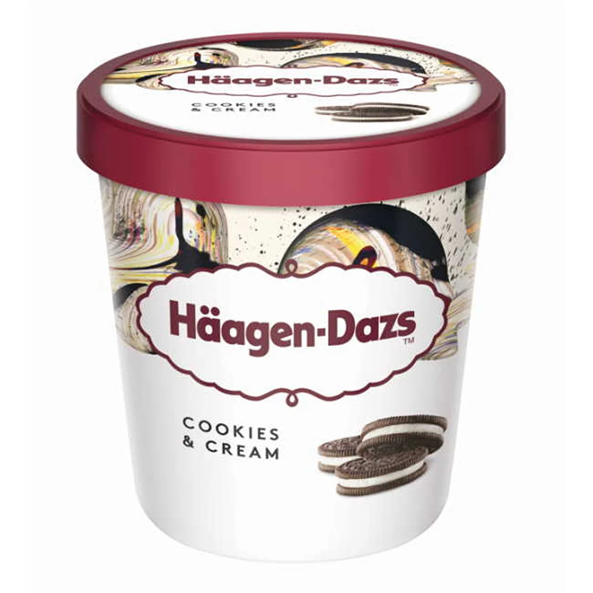 Häagen-Dazs - Cookies & Cream Ice Cream - 460ml