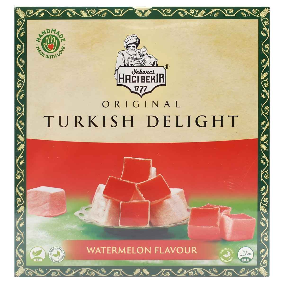 Haci Bekir - Original Watermelon Flavour Turkish Delight - 320g