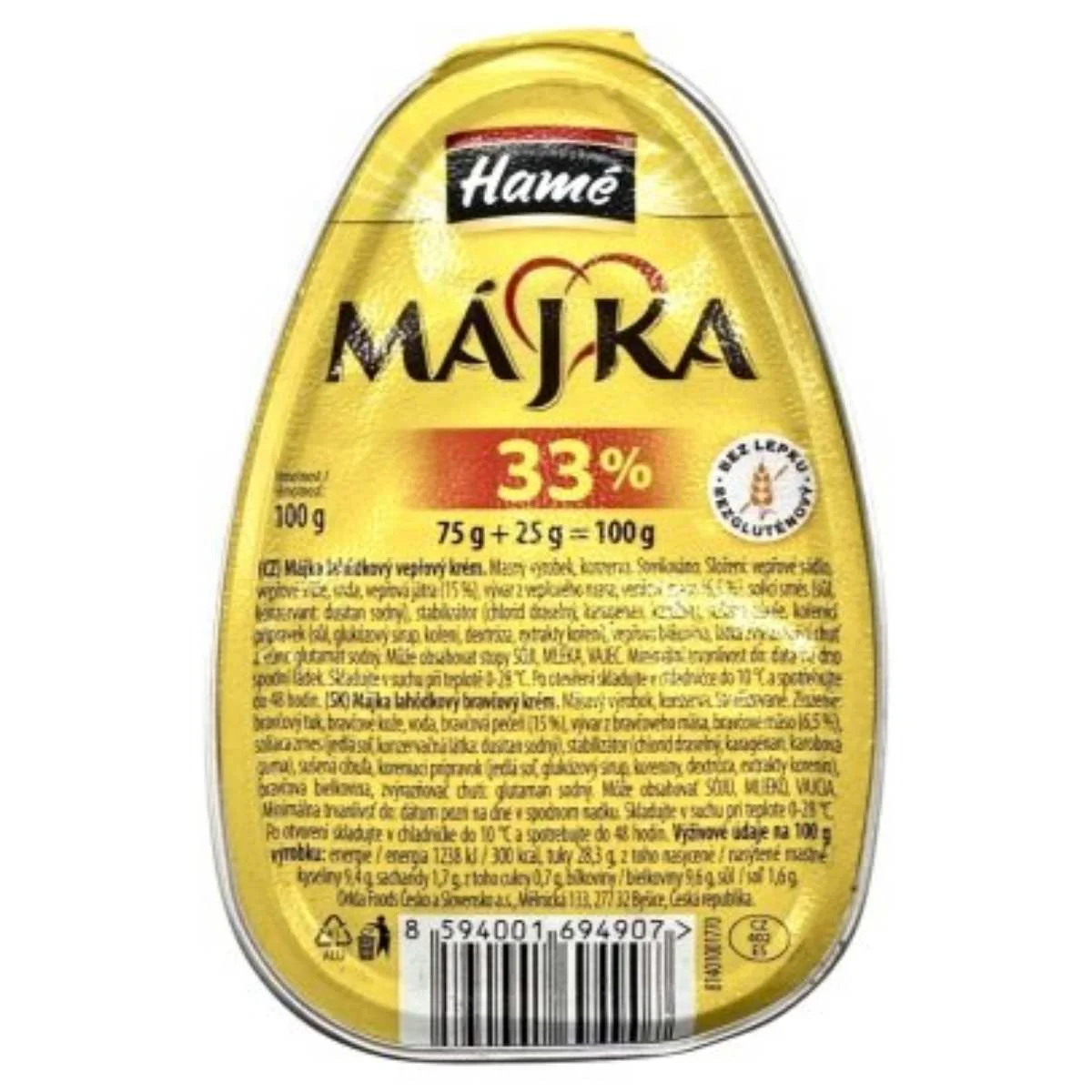 Hamé - Májka Delicate Pork Cream - 100g