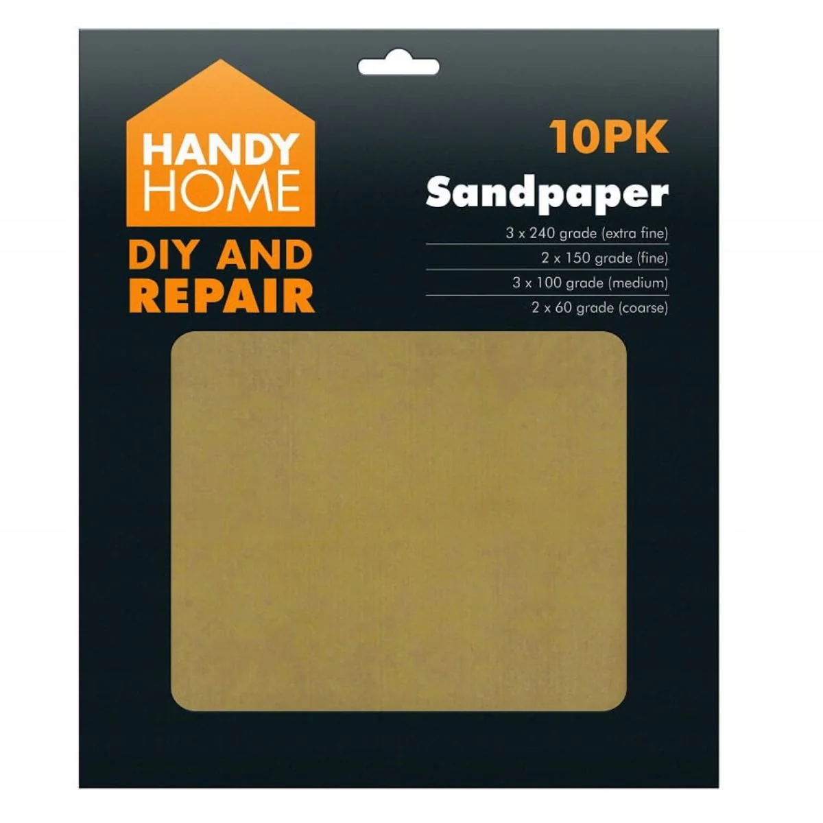 Handy Home - Sandpaper - 10pcs