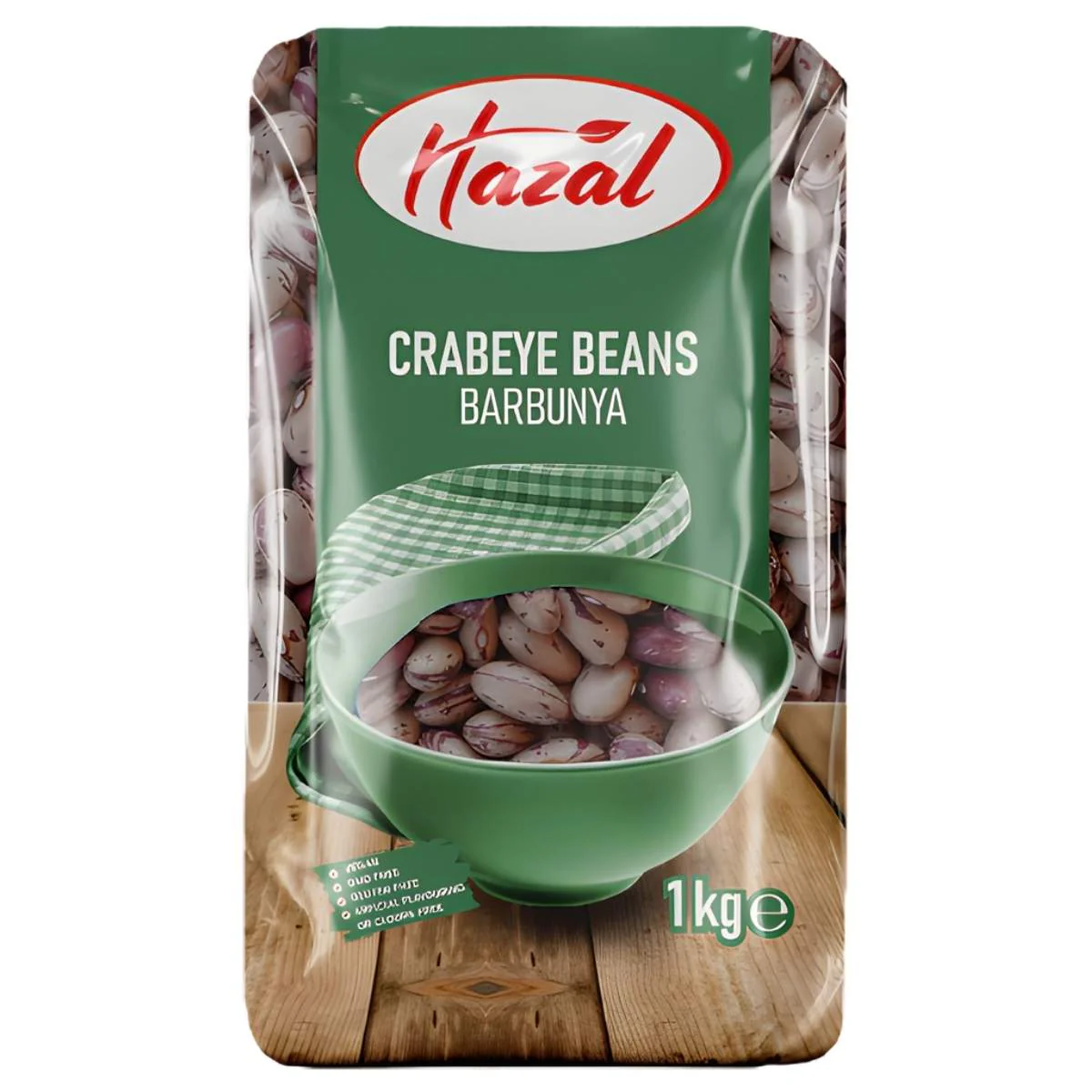 Hazal - Crabeye Beans - 1Kg