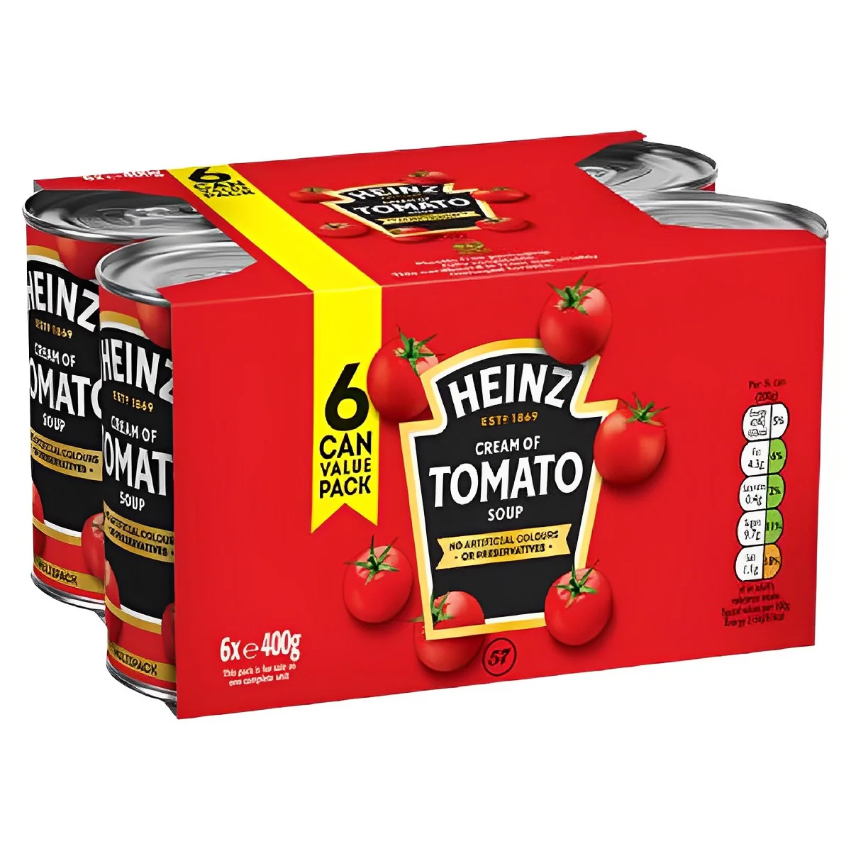 Heinz - Cream of Tomato Soup - 6 x 400g