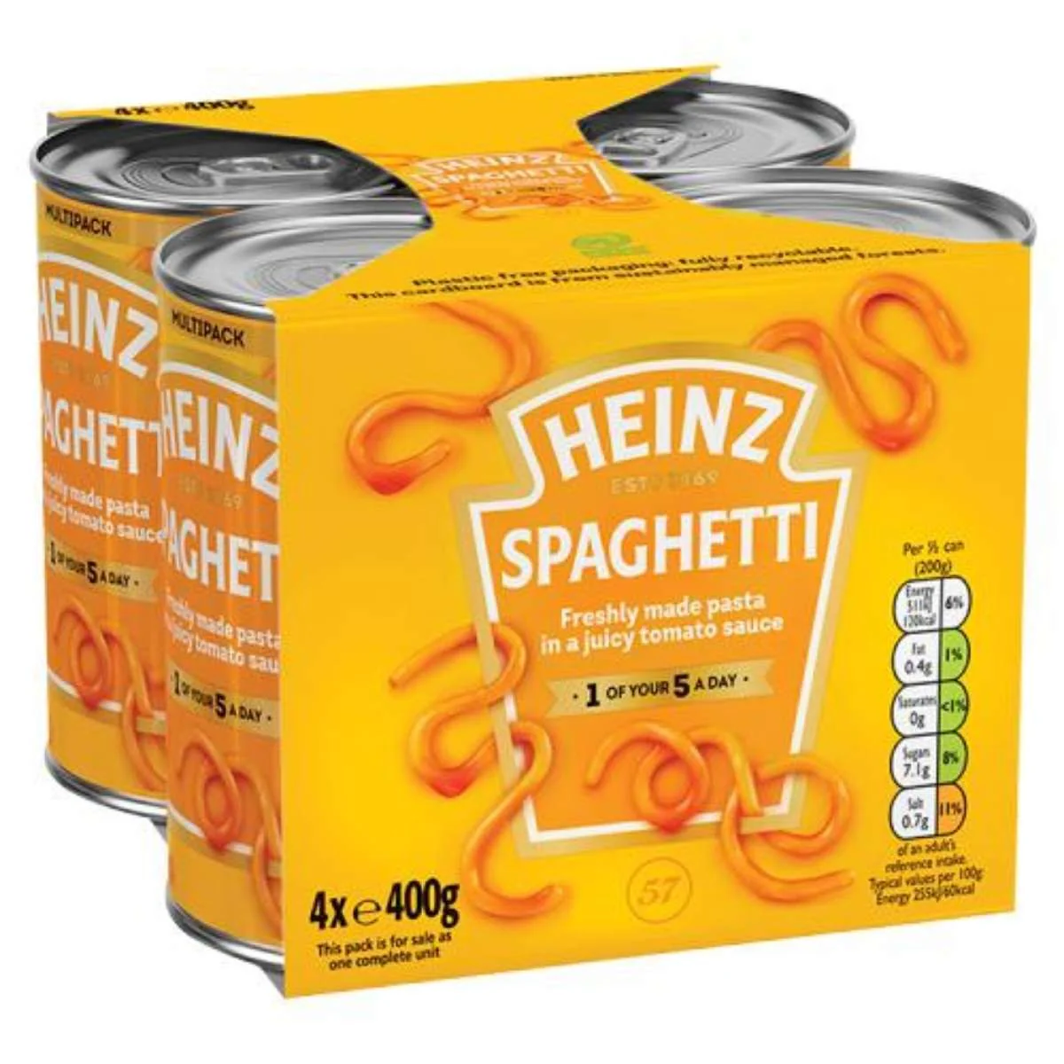 Heinz - Spaghetti - 4 x 400g