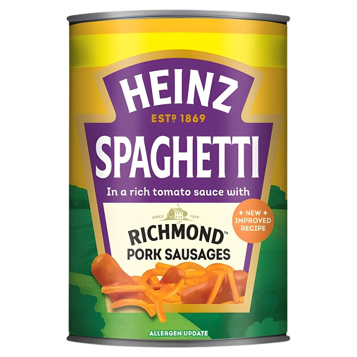 Heinz - Spaghetti Richmond Pork Sausages - 400g