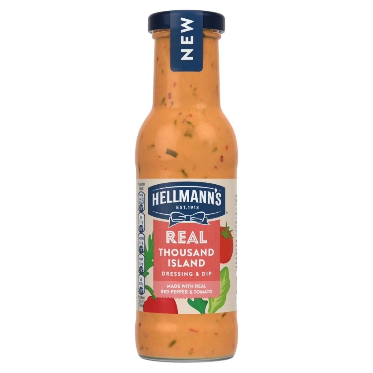 Hellmann's - Real Thousand Island Salad Dressing & Dip Sauce - 250ml