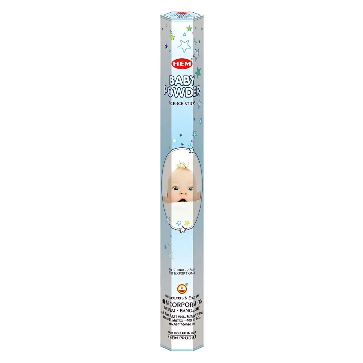 HEM - Baby Powder Incense Stick - 20 Stick