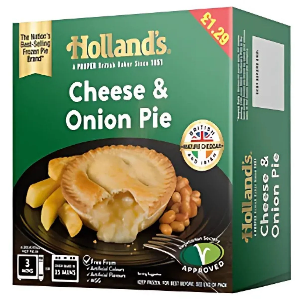 Holland's - Cheese & Onion Pie - 190g