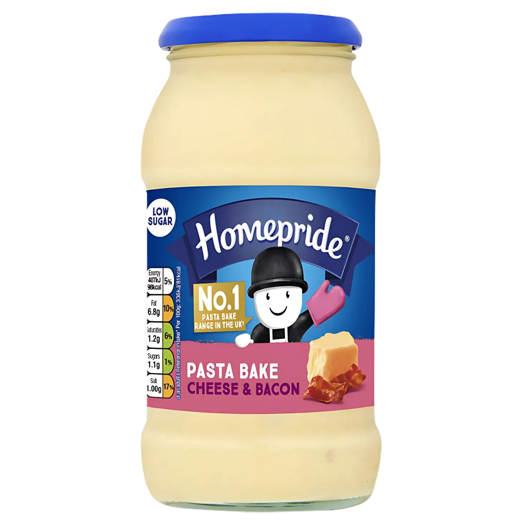 Homepride - Cheese & Bacon Pasta Bake - 485g