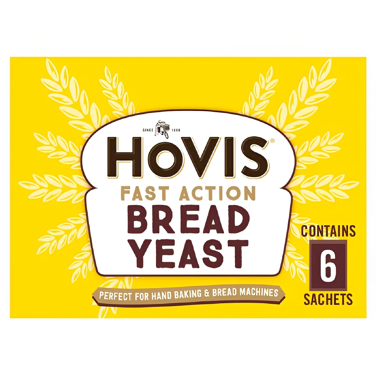 Hovis - Fast Action Bread Yeast 6 Sachets - 42g
