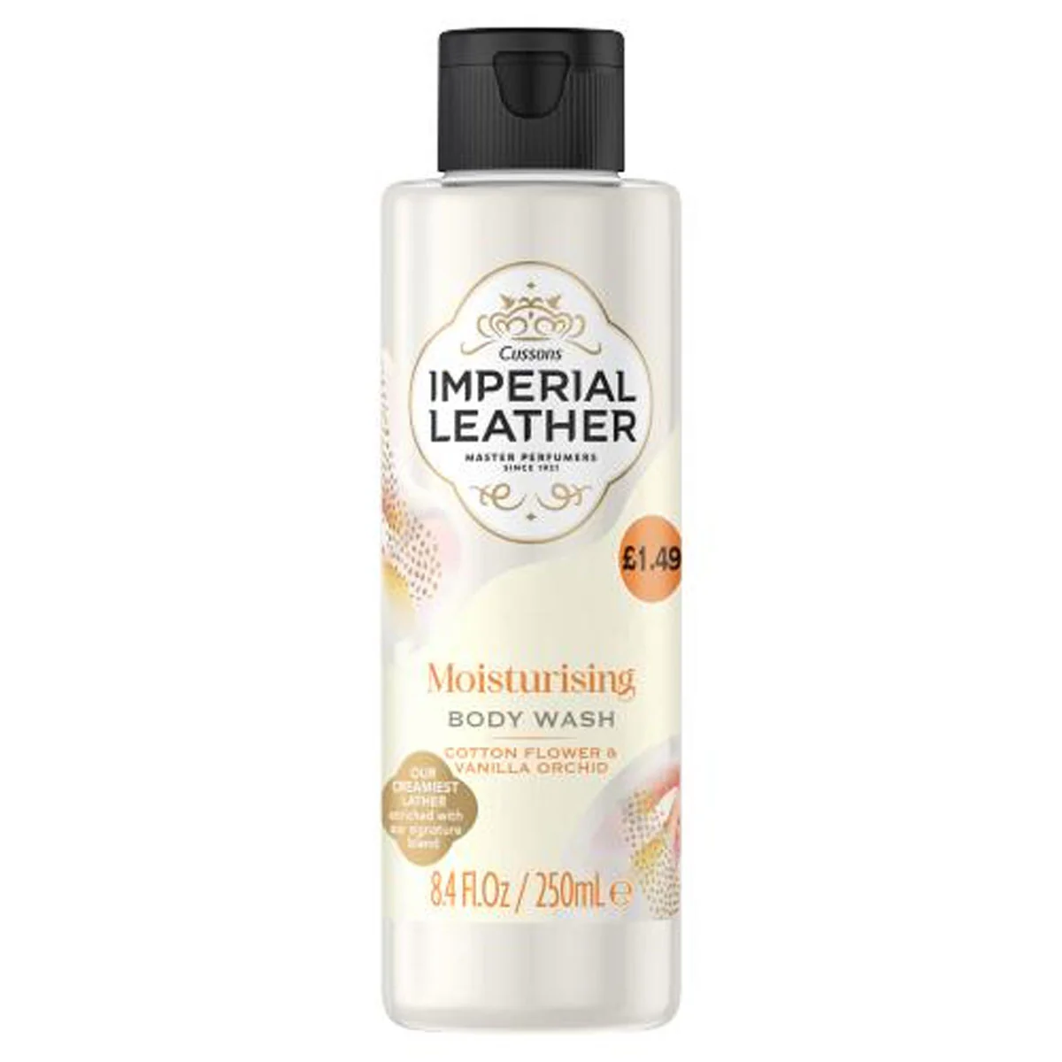 Imperial Leather - Moisturising Body Wash Cotton Flower & Vanilla Orchid - 250ml
