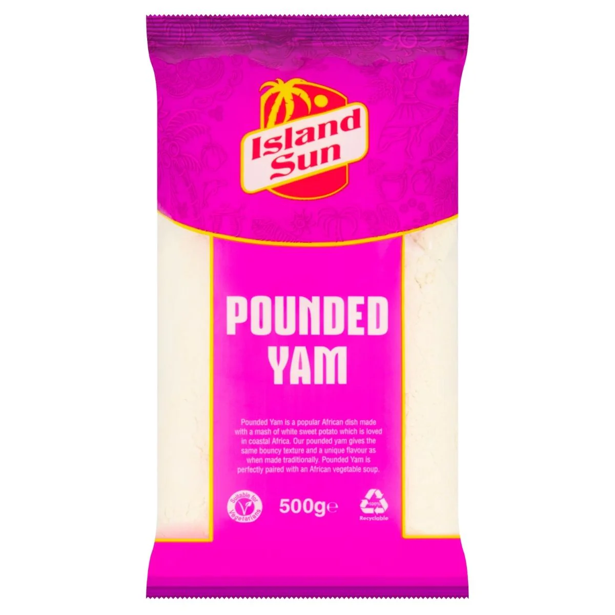 Island Sun - Pounded Yam - 500g