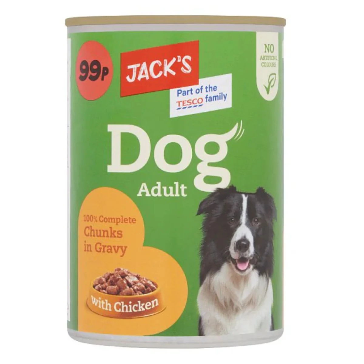 Jacks - Dog Adult 100% Complete Chunks in Jelly with Chicken - 415g