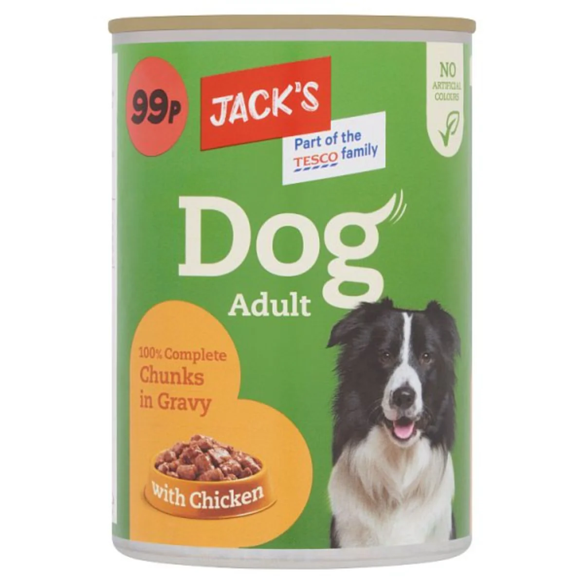 Jacks - Dog Adult Chunks in Gravy with Chicken - 415g