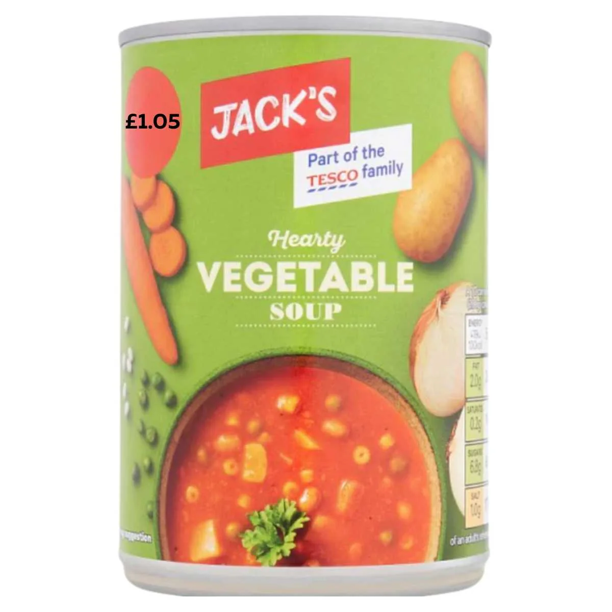Jacks - Hearty Vegetable Soup - 400g