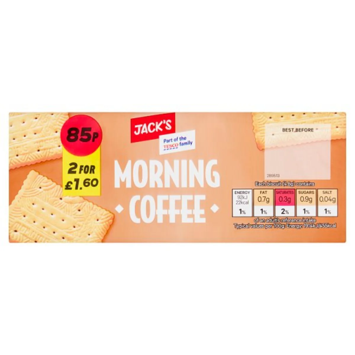 Jacks - Morning Coffee Biscuit - 150g