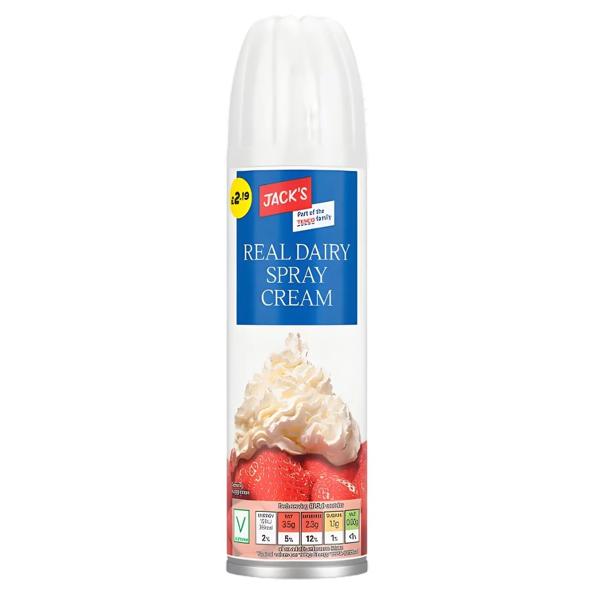 Jacks - Real Dairy Spray Cream - 250g