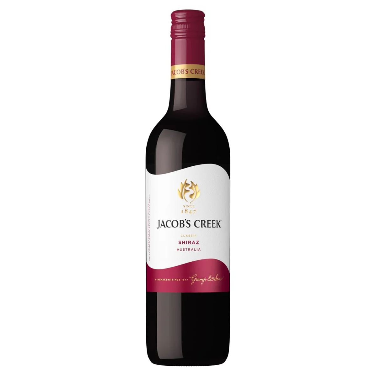 Jacobs - Creek Shiraz Red Wine (13.9% ABV)- 750ml