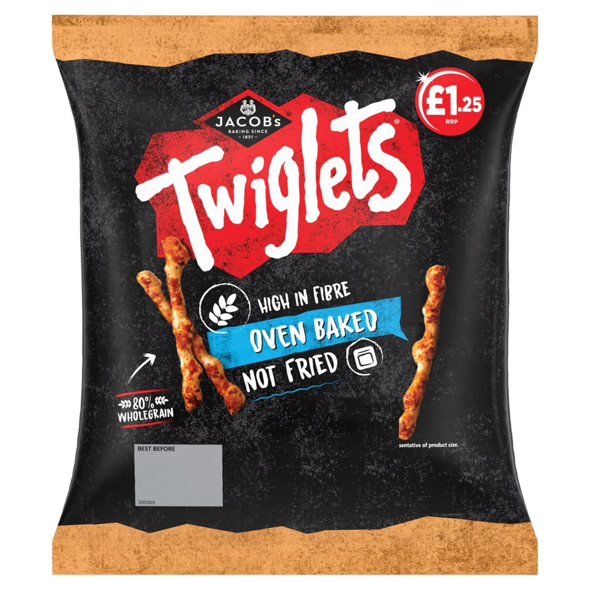 Jacobs - Twiglets Original Snacks - 105g