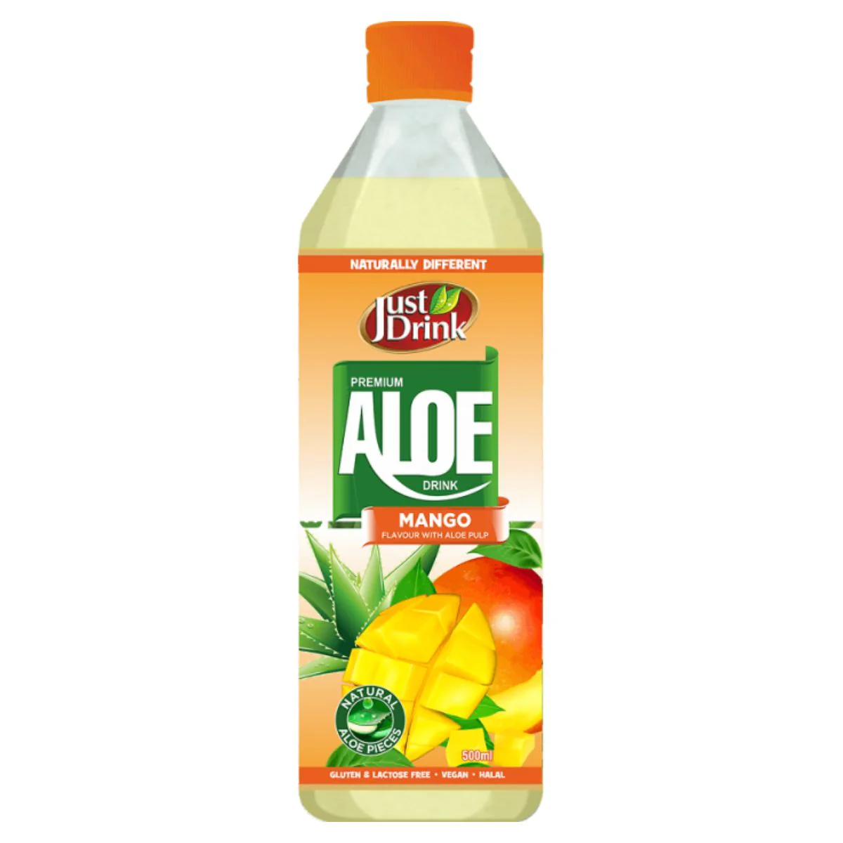 Just Drink - Premium Mango Aloe Drink - 500ml