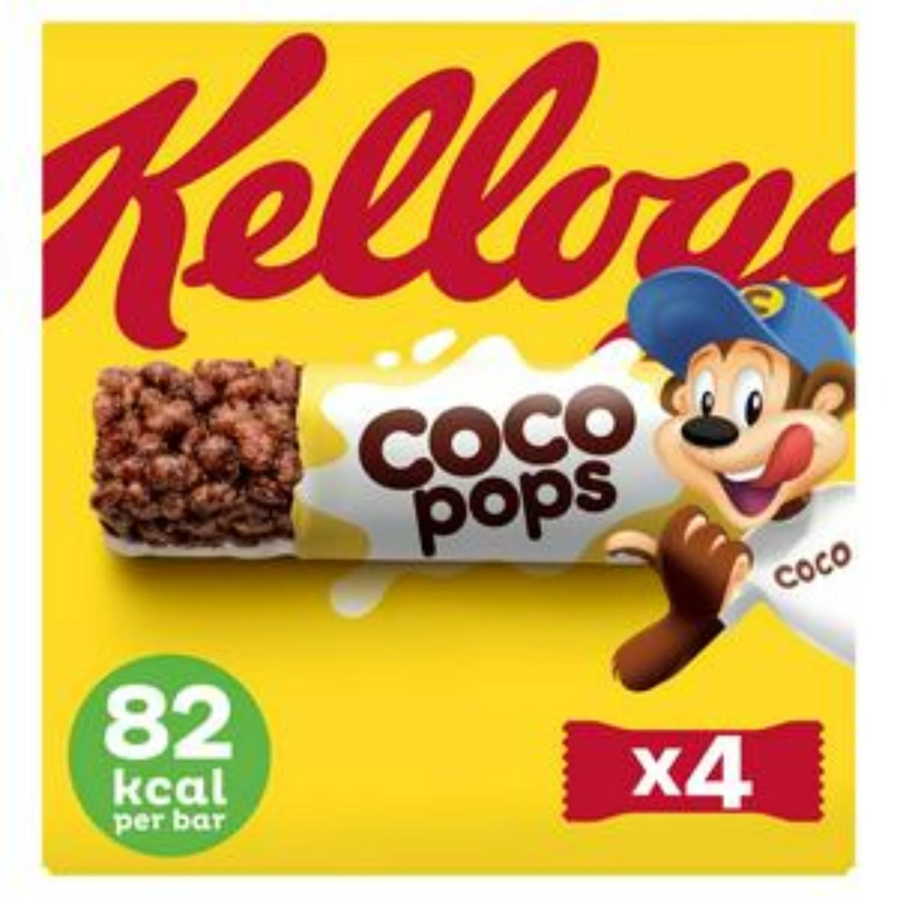 Kellogg's - Coco Pops Chocolate Cereal Bars Multipack - 4 x 20g