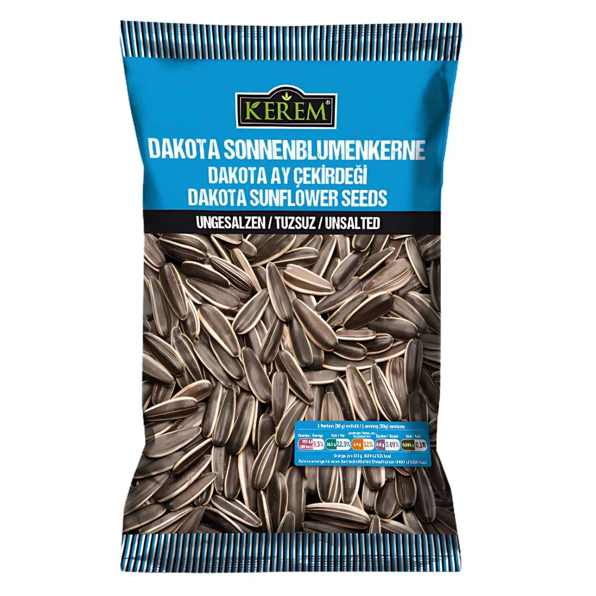 Kerem - Unsalted Dakota Sunflower Seeds- 225g