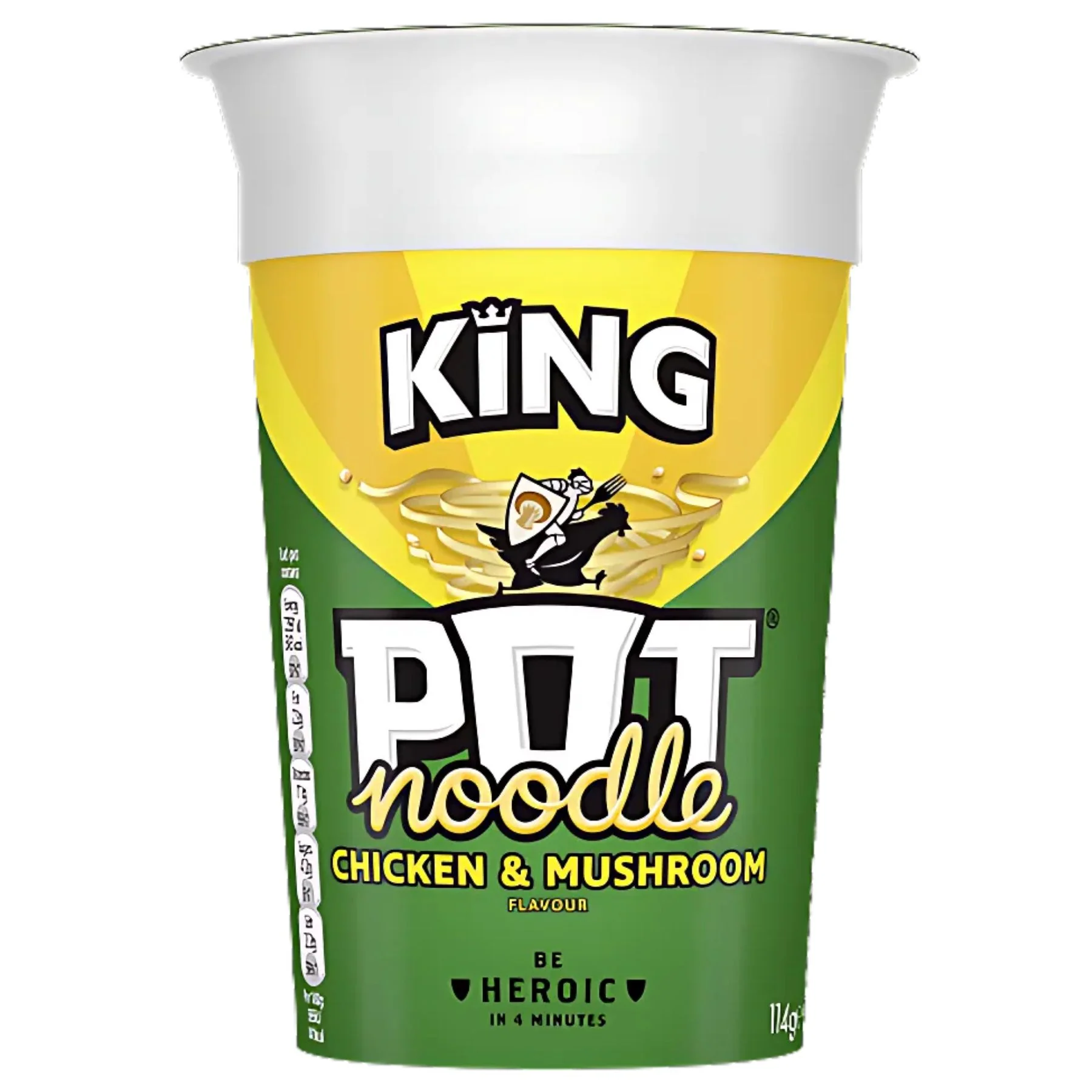 King Pot Noodle - Chicken And Mushroom - 114g