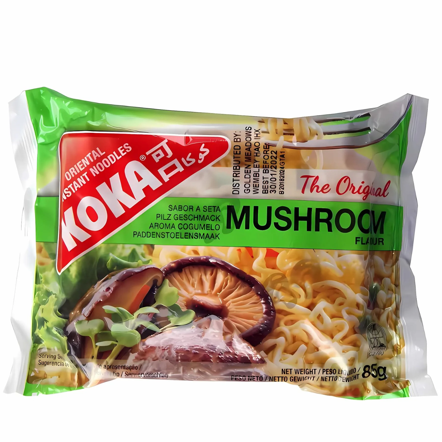 Koka - Mushroom Flavour Noodles - 85g