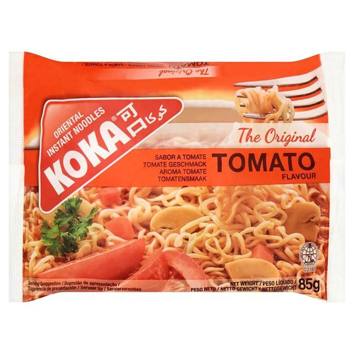Koka - Tomato Flavour Instant Noodles - 85g