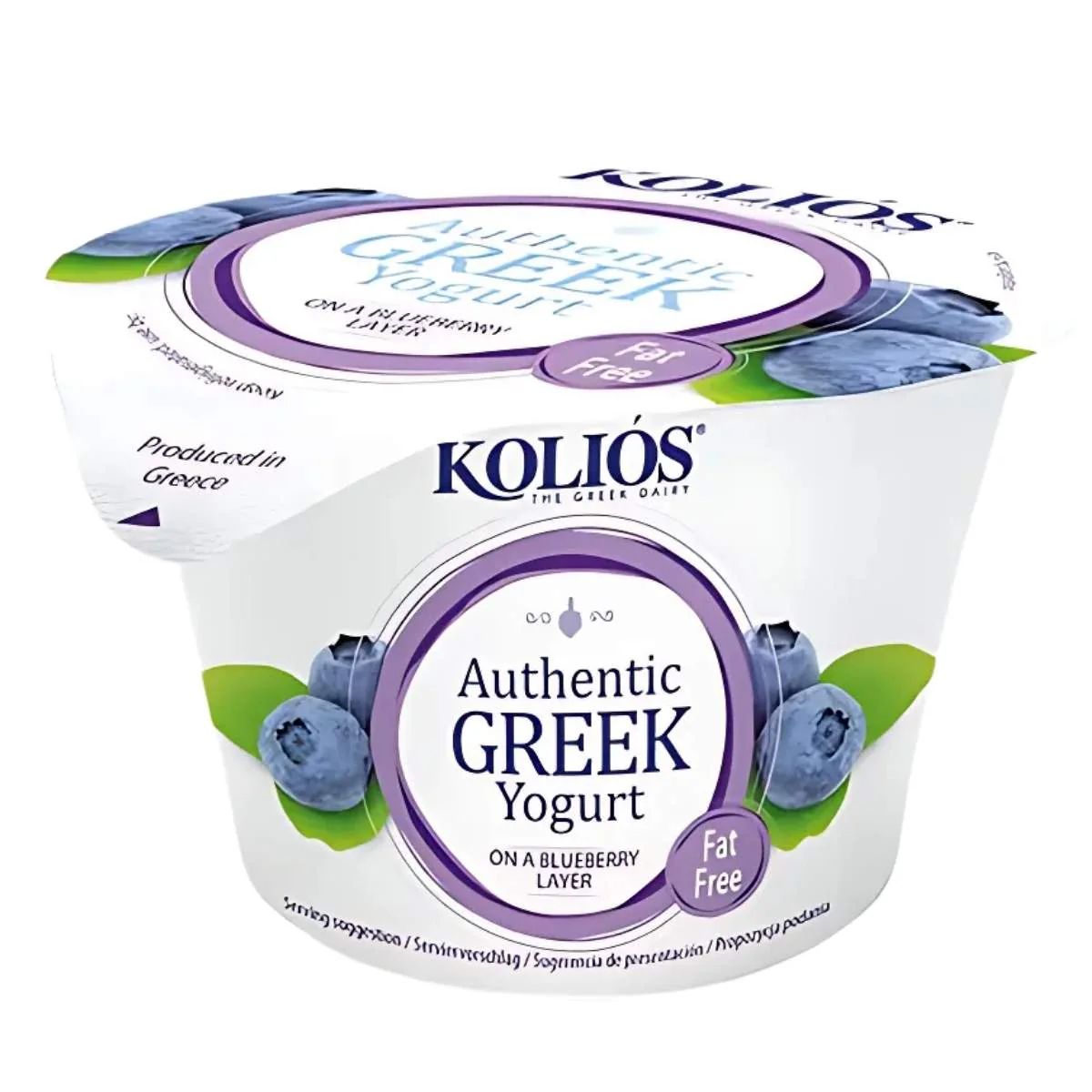 Kolios - Authentic Blueberry Greek Yoghurt - 150g