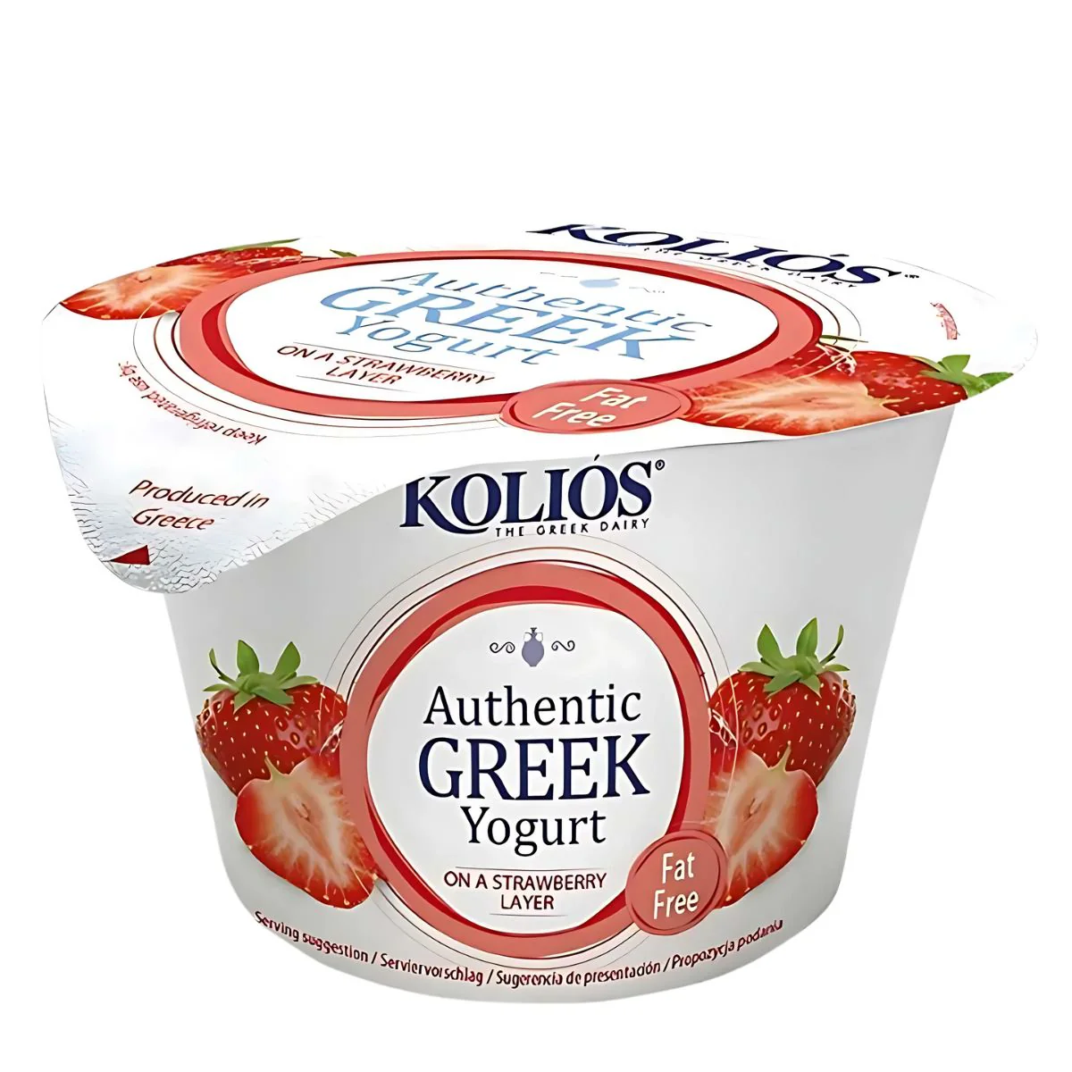 Kolios - Authentic Strawberry Greek Yoghurt - 150g
