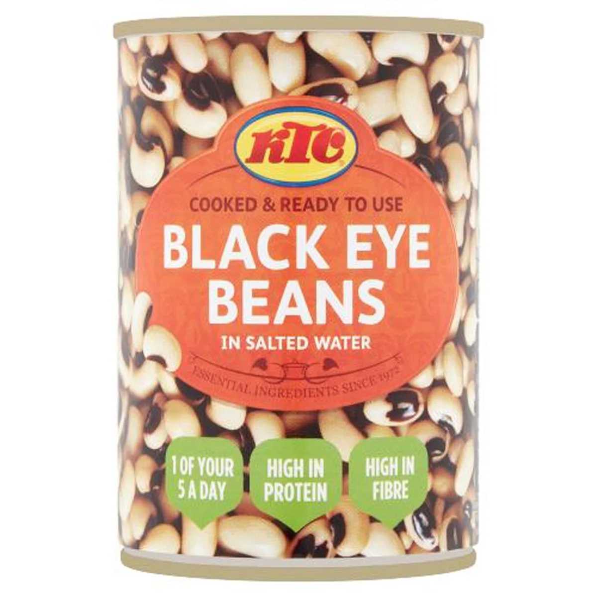 KTC - Black Eye Beans in Salted Water - 400g