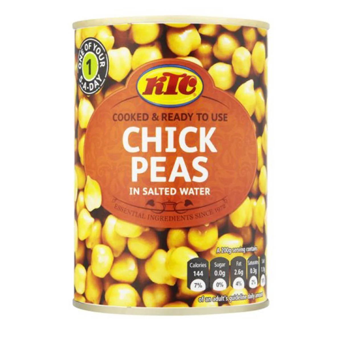 KTC - Chick Peas in Salted Water - 400g