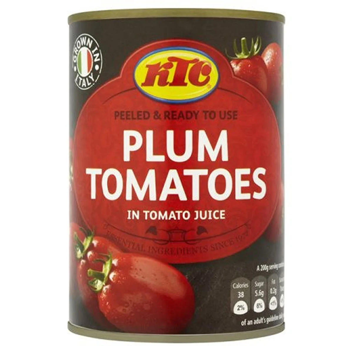 KTC - Plum Tomatoes in Tomato Juice - 400g