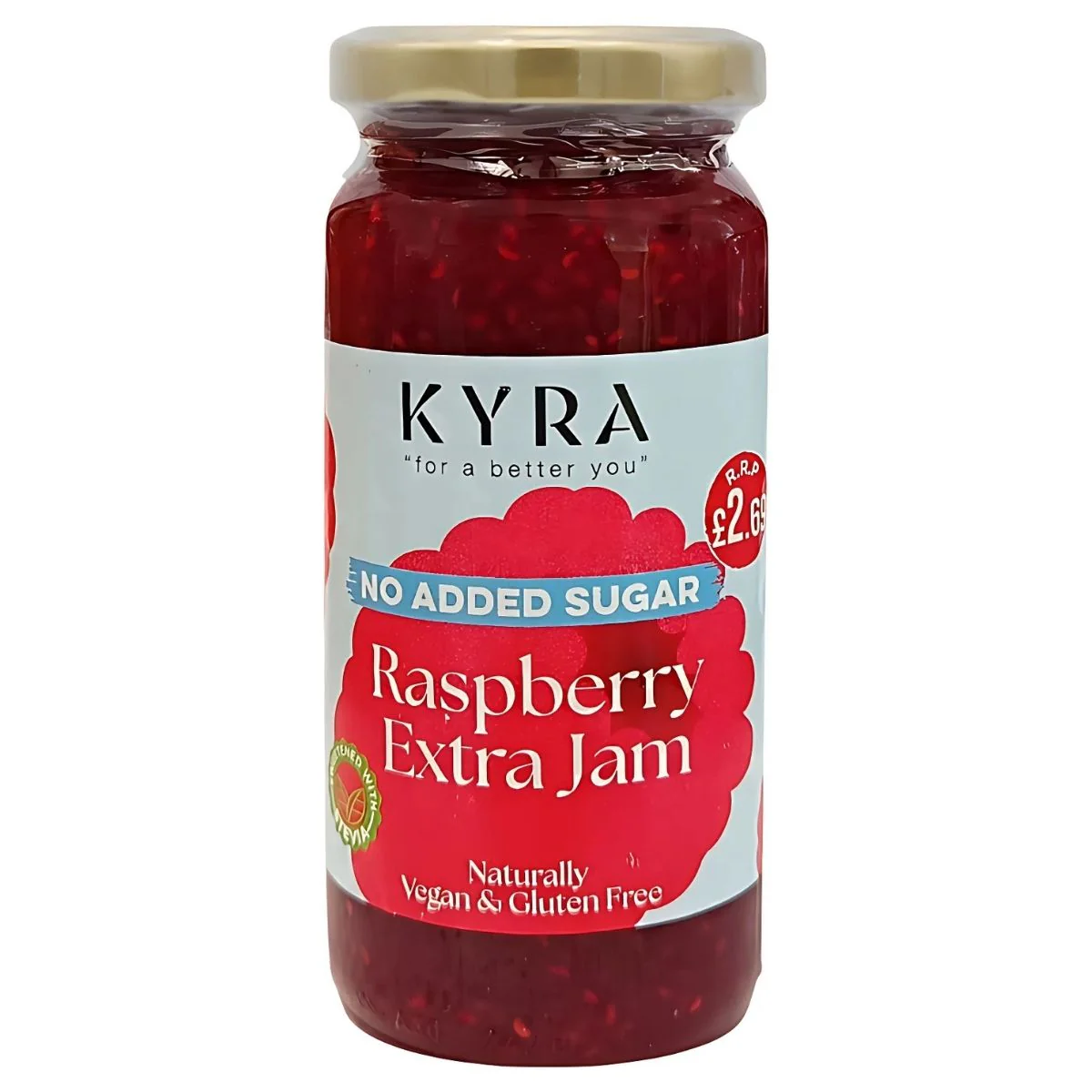 Kyra - Raspberry Jam (No Added Sugar) - 280g