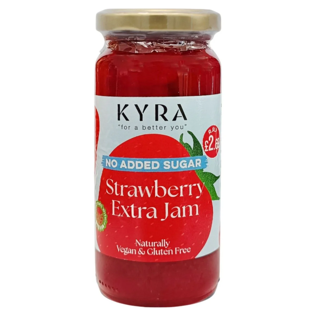 Kyra - Strawberry Jam (No Added Sugar) - 280g