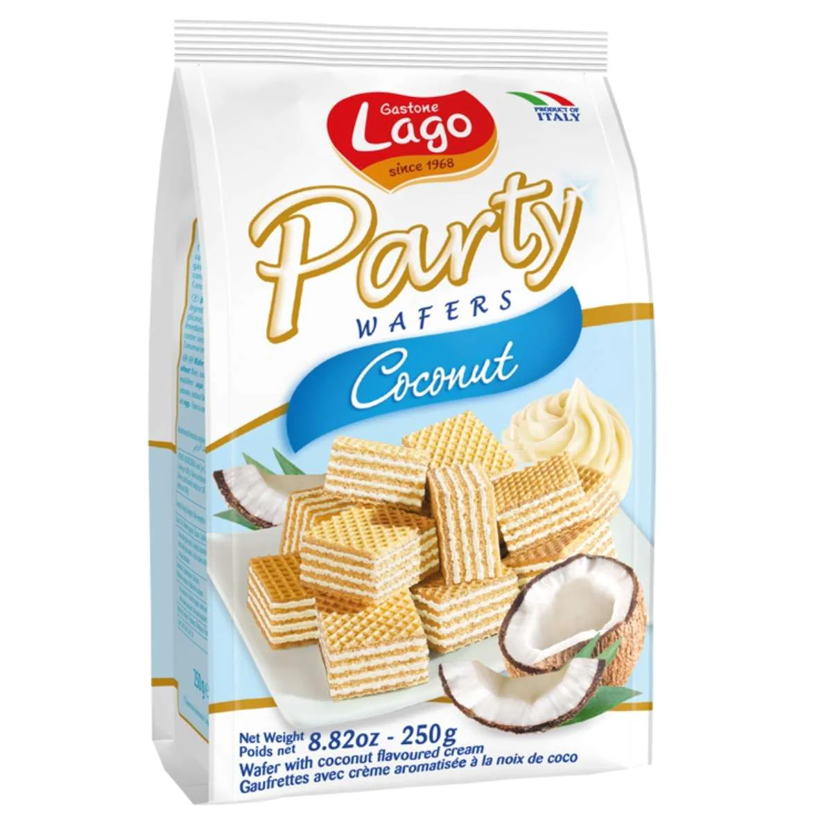 Lago - Coconut Wafers - 250g