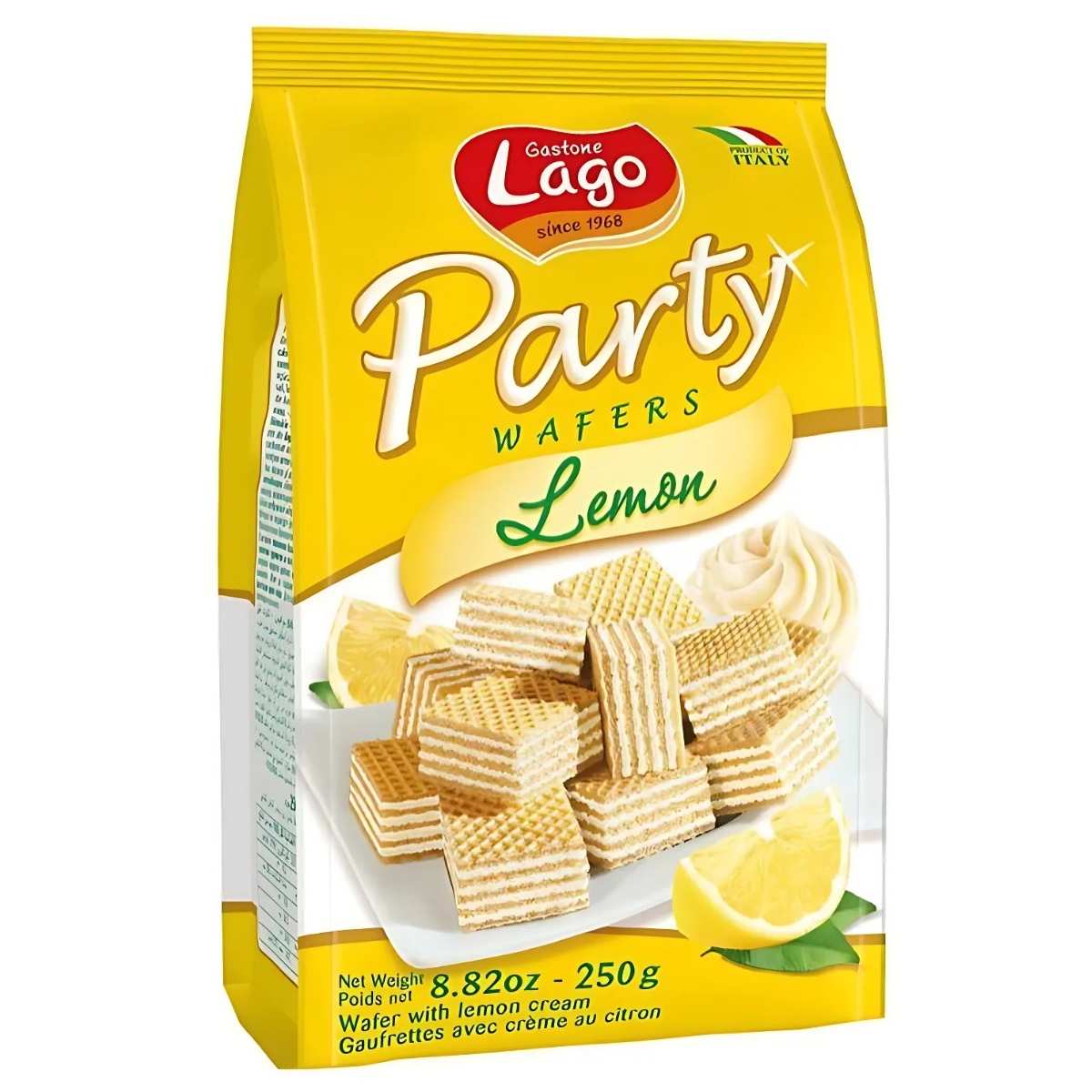 Lago - Lemon Wafers - 250g