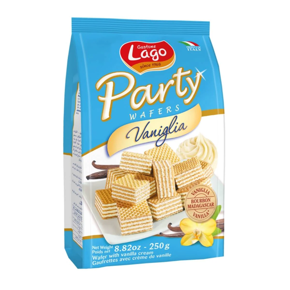 Lago - Party Vanilla Wafers - 250g
