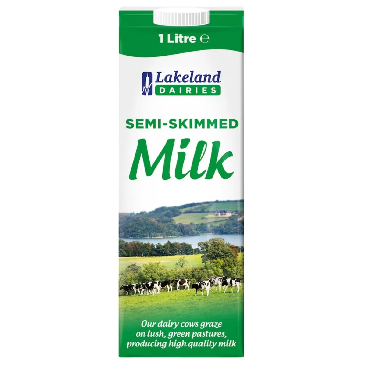Lakeland Dairies - Semi Skimmed Long life UHT Milk - 1L