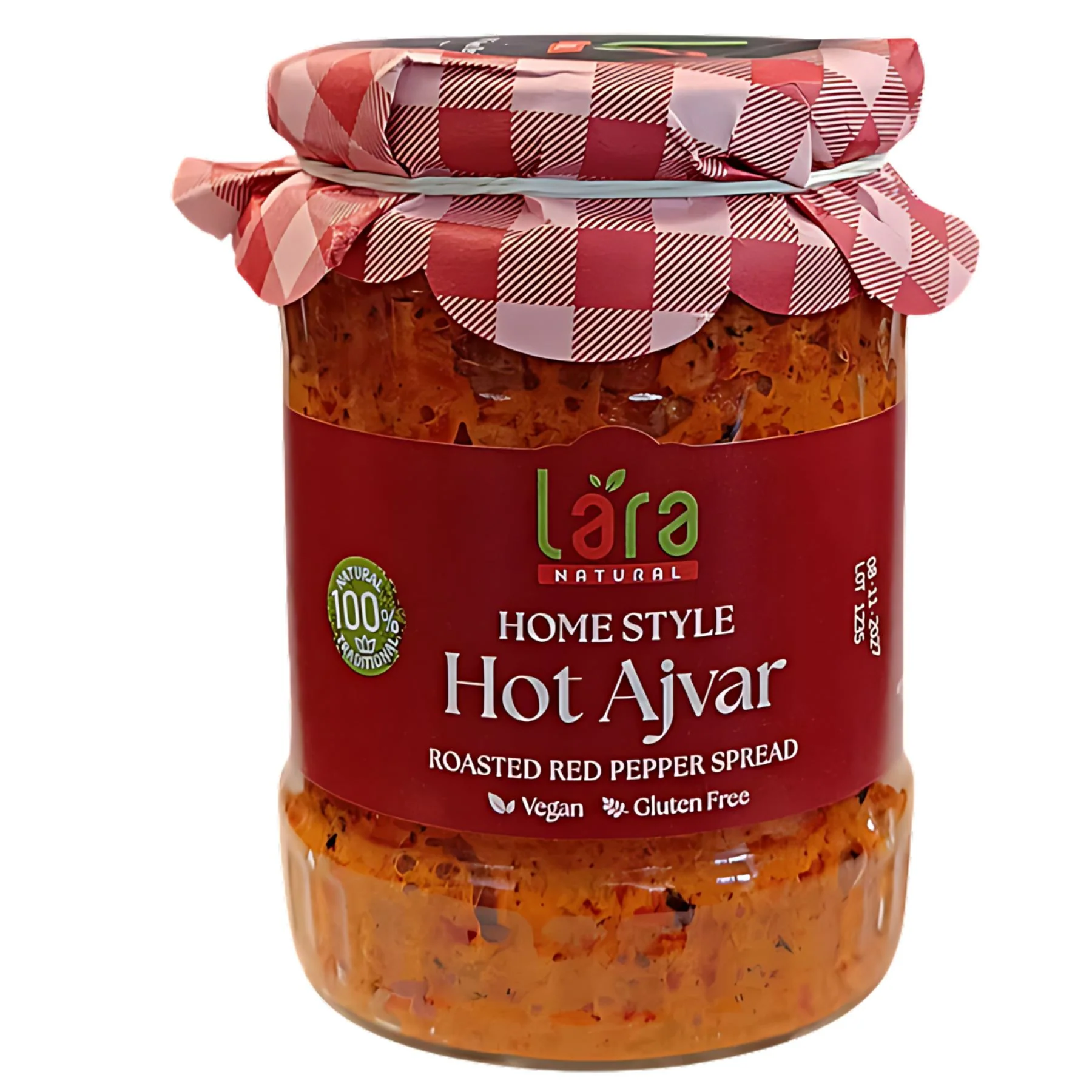Lara -  Home Style Hot Ajvar - 550g