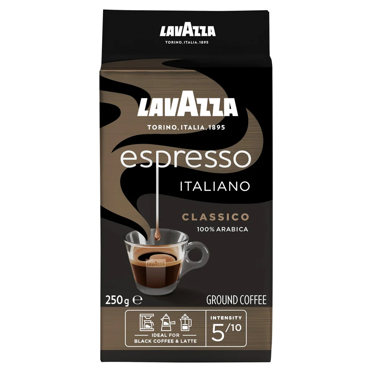 Lavazza - Caffe Espresso Coffee Black - 250g