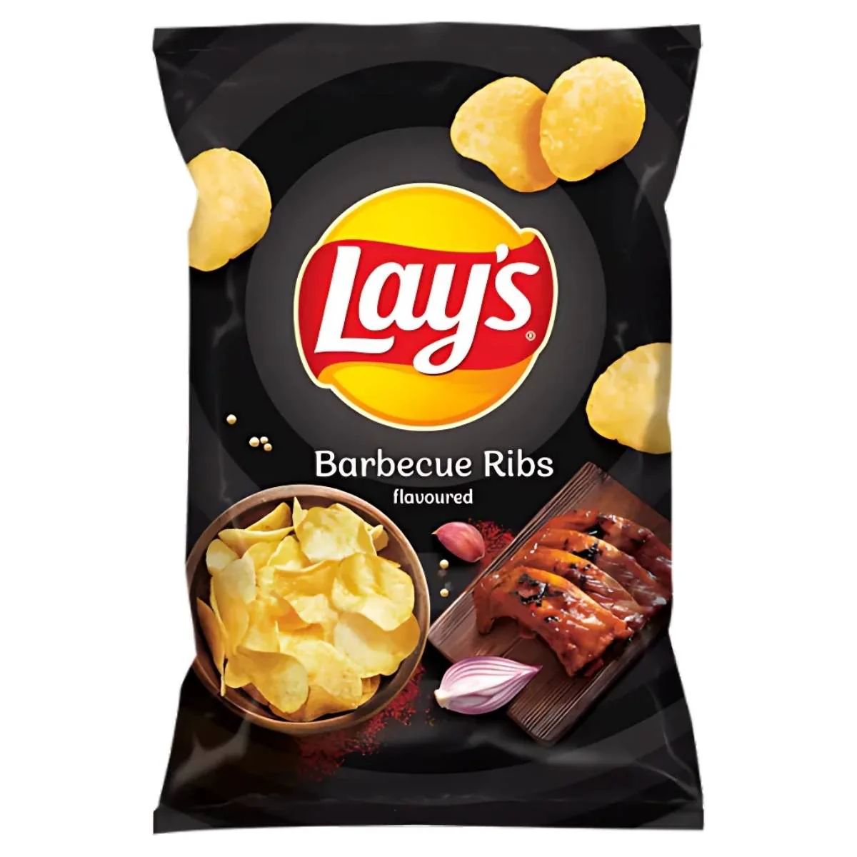 Lays - Barbecue Ribs Crisps - 130g