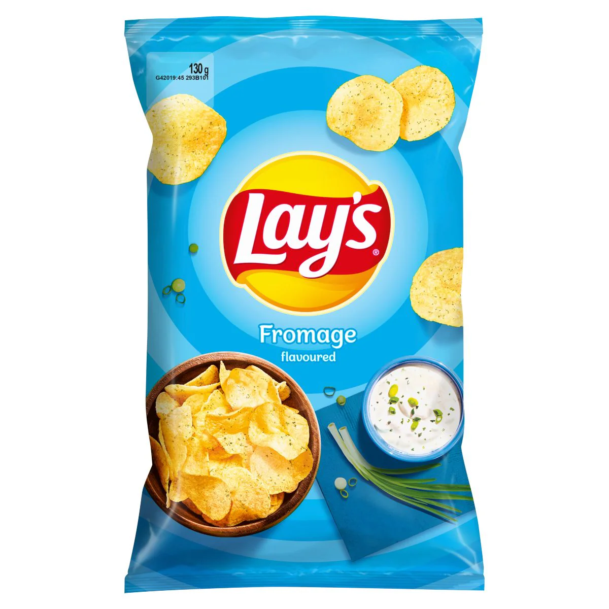 Lays - Fromage (Cream Cheese with Herbs) Crisps - 130g
