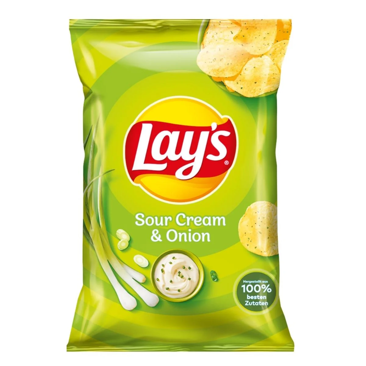 Lays - Sour Cream & Onion Crisps - 150g